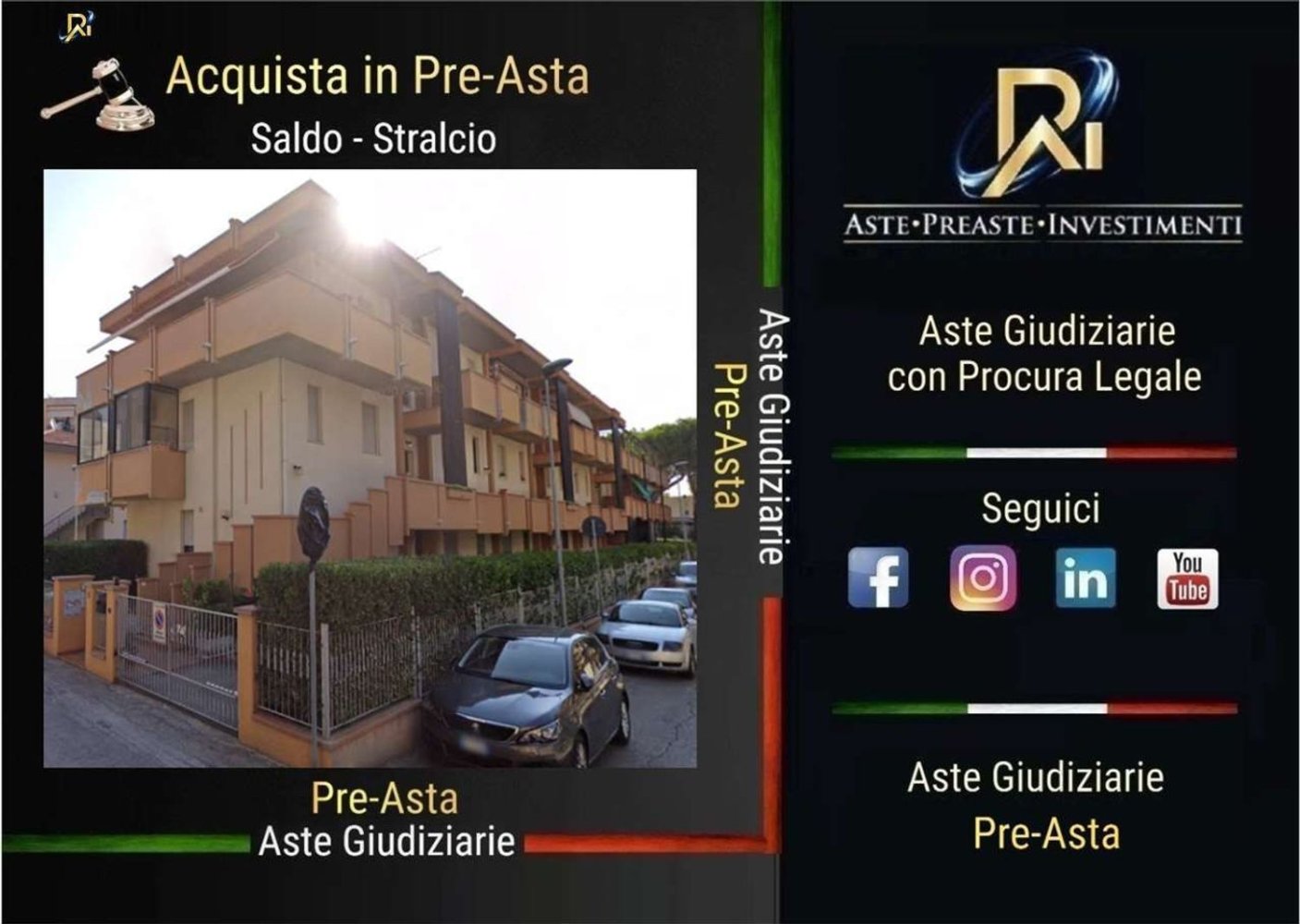 3 rooms Apartment in Rimini, Italy No. 11502