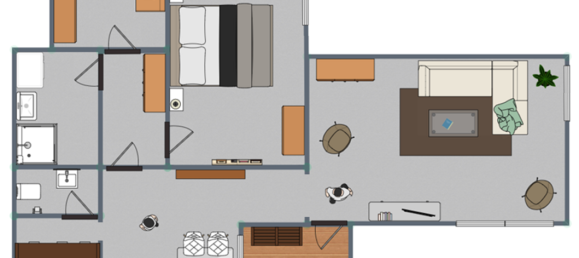 Квартира с 2 спальнями в Ludwigsburg, Германия № 243255 14