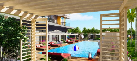 Квартира 1+1 в Аланья, Турция № 32238 8