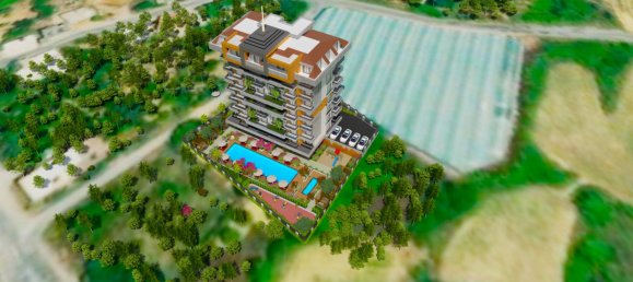 Квартира 1+1 в Аланья, Турция № 32238 3