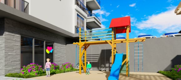 Квартира 1+1 в Аланья, Турция № 32238 9