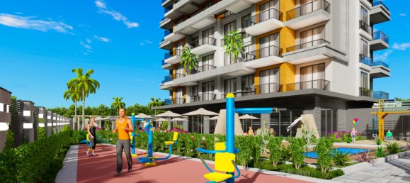 Квартира 1+1 в Аланья, Турция № 32238 6