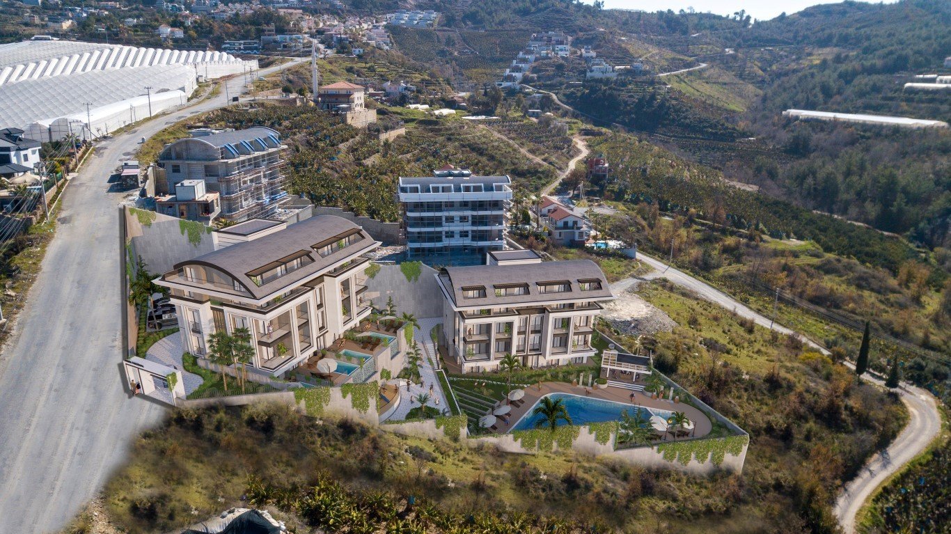 2 rooms Apartment in Kargicak, Turkey No. 21749