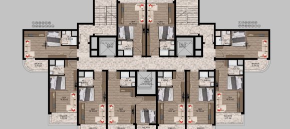 استوديو في Mersin, Turkey رقم 40474 2