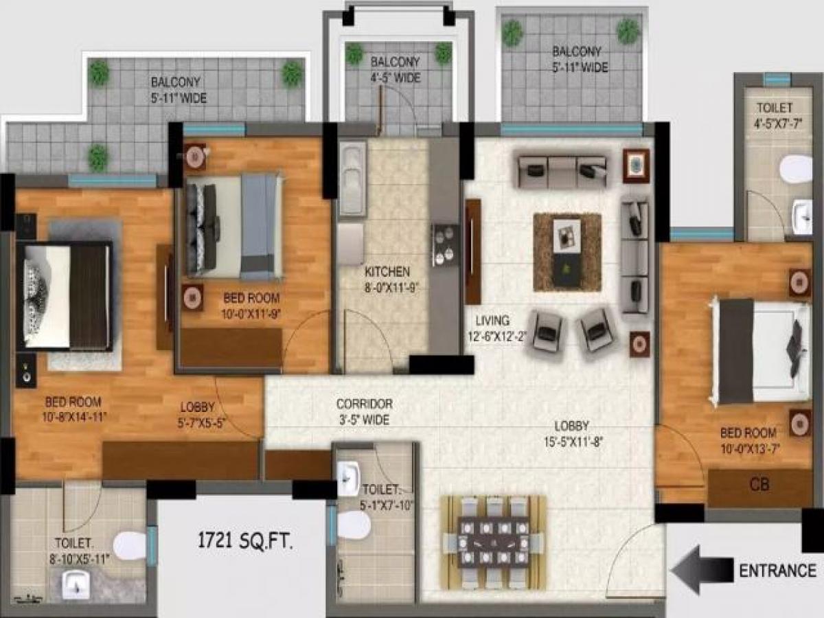 3 chambres Maison à Gurgaon, India No. 1573