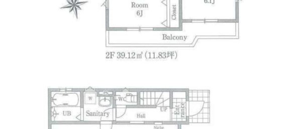 Casa T3 em Tokyo, Japan N.º 5898 2