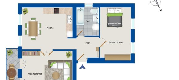 3-salle Appartement à Rosenthal, Germany No. 94525 18