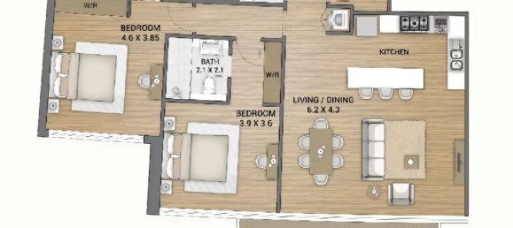 1 bedroom Apartment in Dubai, UAE No. 121634 7