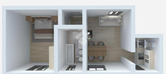 Квартира с 2 комнатами в Казарго, Италия № 78302 12