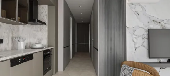 Квартира 1+1 в Аксу, Турция № 33175 29