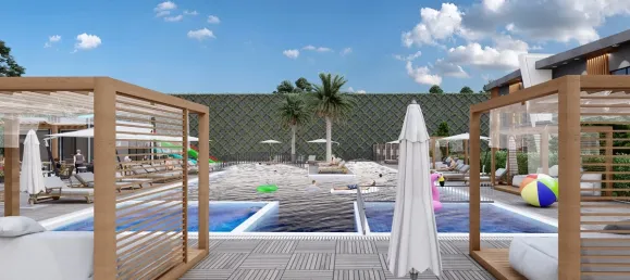 Квартира 1+1 в Аксу, Турция № 33175 18