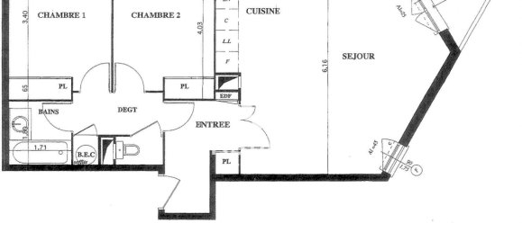 2 Schlafzimmer Wohnung in Alfortville, France, Nr. 147008 9