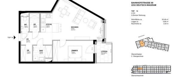 Коммерческая недвижимость с 2 комнатами в Дойч-Ваграм, Австрия № 82287 8
