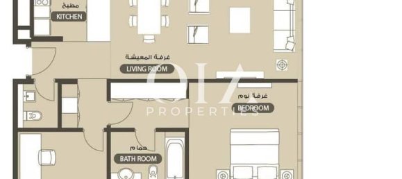 2 غرف نوم شقة في Al Raha Beach, UAE رقم 17469 9