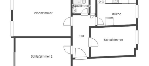 Apartamento T2 em Tegel, Germany N.º 19176 3