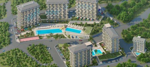 Wohnung 3+1 in Konak Green Towers, Alanya, Turkey, Nr. 39643 10