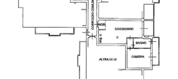 Apartamento de 2 divisões em Cassano Magnago, Italy N.º 3226 47