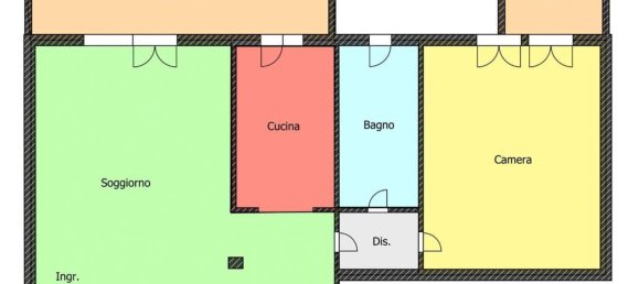 2 rooms Apartment in Sesto San Giovanni, Italy No. 259067 24