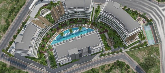 2-salle Appartement à Oba, Turkey No. 15953 2