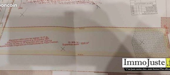 Terreno em Epernon, France 1455 m² N.º 74966 3