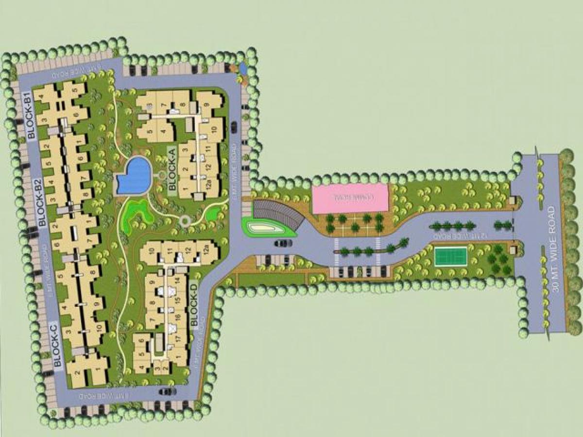 2 bedrooms House in Ghaziabad, India No. 56383