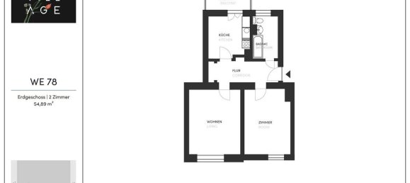 Apartamento de 2 divisões em Friedrichshain, Germany N.º 269680 17