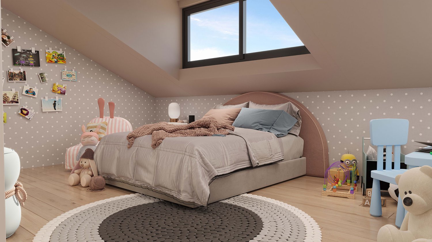 Квартира 4+1 в Hasbahce Cengelkoy, Стамбул, Турция № 35716