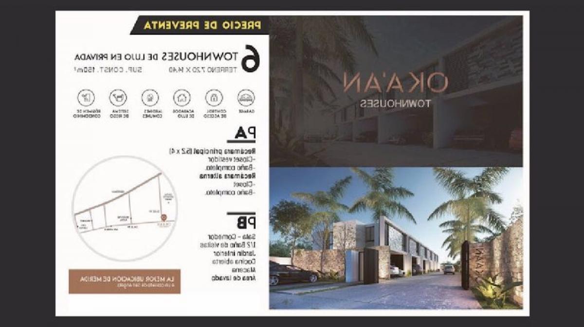 2 chambres Maison à Yucatan, Mexico No. 161756