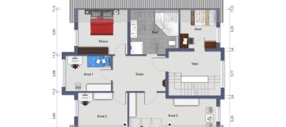 Дом с 10 комнатами в Варендорф, Германия № 156883 15