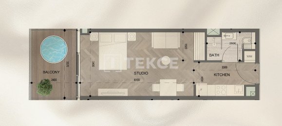 2 Schlafzimmer Wohnung in Dubai Land, UAE, Nr. 108765 13