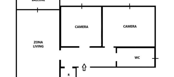 Apartamento de 3 divisões em Rozzano, Italy N.º 4591 28
