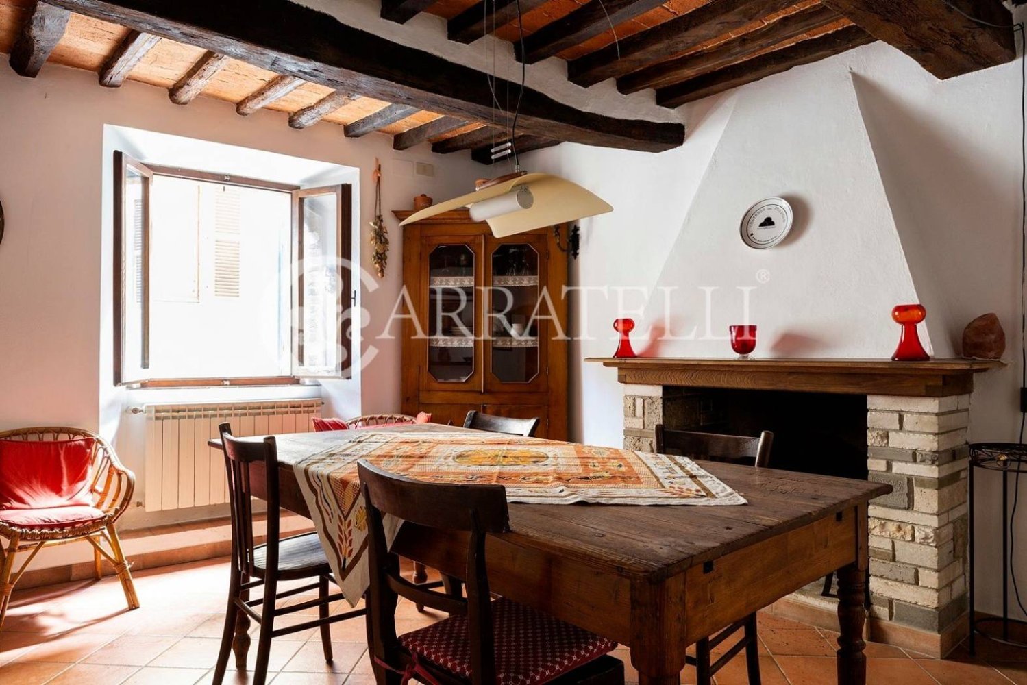 Квартира с 2 спальнями в Монтепульчано, Италия № 52843