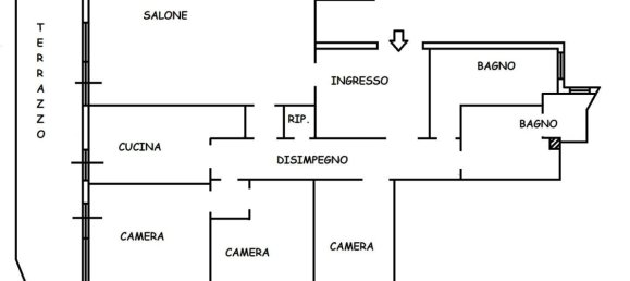 4 rooms Apartment in Rome, Italy No. 48592 16