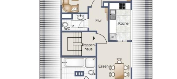 1 غرف نوم شقة في Stuttgart, Germany رقم 53188 18