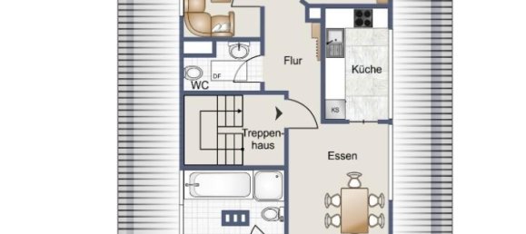 1 غرف نوم شقة في Stuttgart, Germany رقم 53188 2