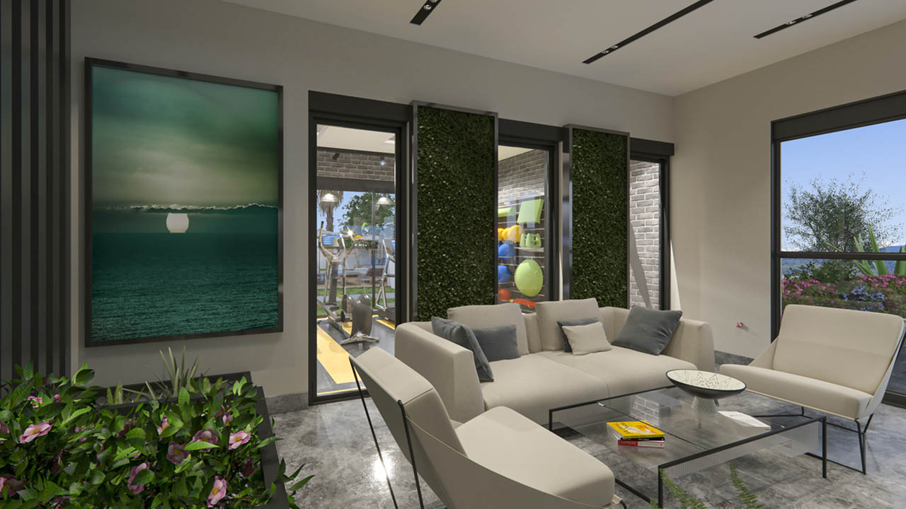 شقة 3+1 في Dream Homes Lilya, Avsallar, Turkey رقم 38919