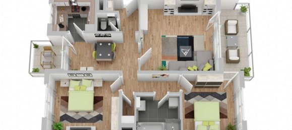 Apartamento de 2 dormitorios en Schwarzwald-Baar-Kreis, Germany No. 246019 12