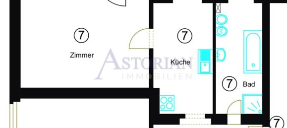 2-Zimmer Wohnung in Lichtenrade, Germany, Nr. 224529 3