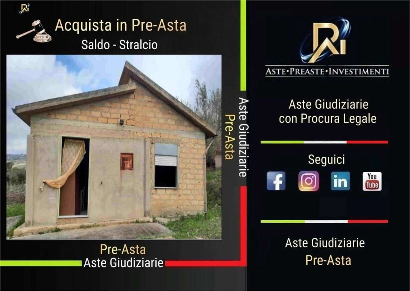 2 rooms Apartment in Naro, Italy No. 224218