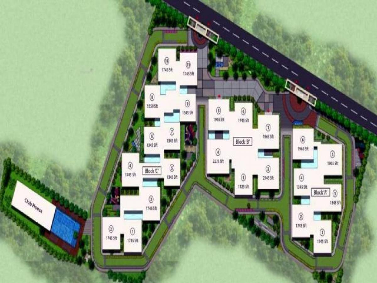 3 bedrooms House in Vijayawada, India No. 43163