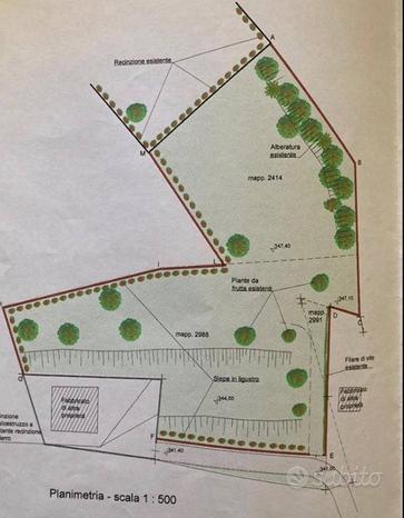 Земельный участок 3610м² в Монгуццо, Италия № 292239