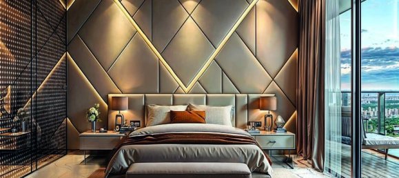 Квартира с 2 спальнями в DIAMONDZ BY DANUBE, Джумейра Лейк Тауэрс, ОАЭ № 63443 4