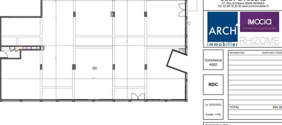 Propiedad comercial en Chantepie, France 150 m² No. 196317 5