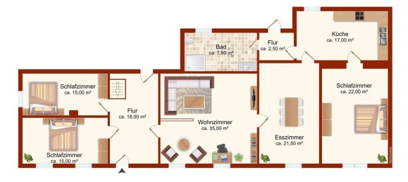 5-salle Maison à Anhalt-Bitterfeld, Germany No. 309396 22