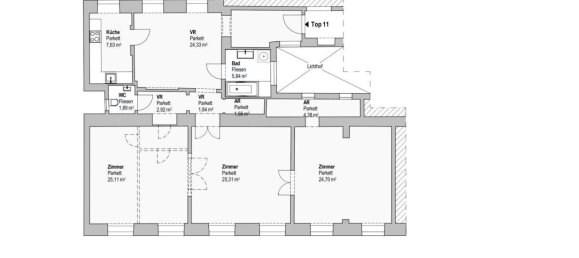 Apartamento de 4 divisões em Alsergrund, Austria N.º 199616 27