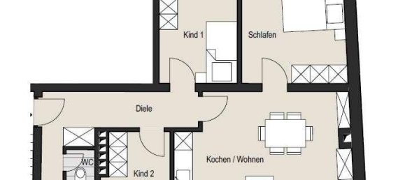 3غرفة شقة في Cologne, Germany رقم 205168 7
