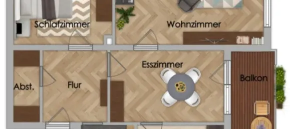 1 Schlafzimmer Wohnung in Ludwigshafen am Rhein, Germany, Nr. 339841 6