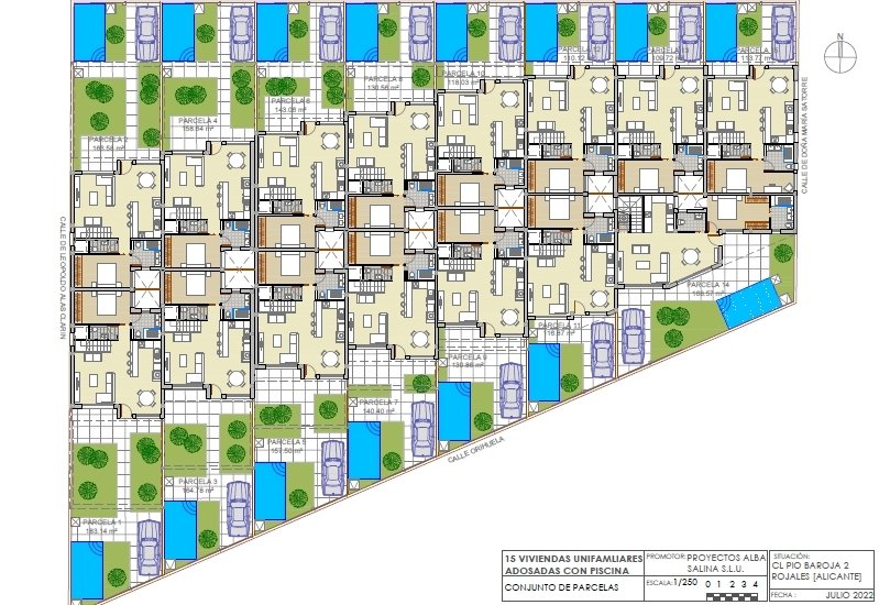 3 bedrooms Townhouse in Ciudad Quesada, Spain No. 285366