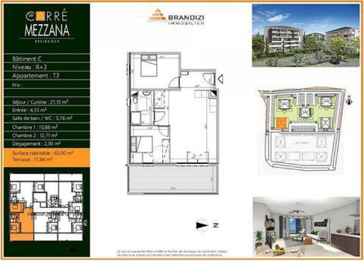 2 chambres Condo à Lucciana, France No. 12481