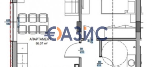 2 غرف نوم شقة في Nesebar, Bulgaria رقم 912 15